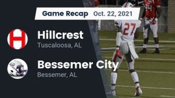 Recap: Hillcrest  vs. Bessemer City  2021