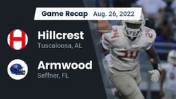 Recap: Hillcrest  vs. Armwood  2022