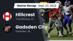 Recap: Hillcrest  vs. Gadsden City  2022
