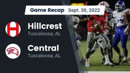 Recap: Hillcrest  vs. Central  2022