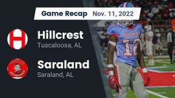 Recap: Hillcrest  vs. Saraland  2022