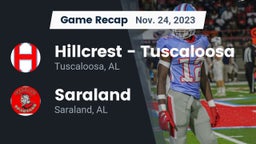 Recap: Hillcrest  - Tuscaloosa vs. Saraland  2023