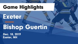Exeter  vs Bishop Guertin  Game Highlights - Dec. 18, 2019