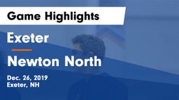 Exeter  vs Newton North  Game Highlights - Dec. 26, 2019