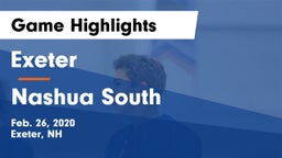 Exeter  vs Nashua  South Game Highlights - Feb. 26, 2020