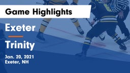 Exeter  vs Trinity  Game Highlights - Jan. 20, 2021