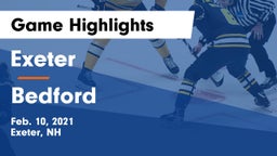 Exeter  vs Bedford  Game Highlights - Feb. 10, 2021
