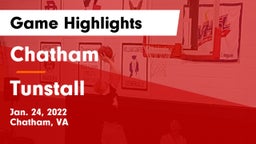 Chatham  vs Tunstall  Game Highlights - Jan. 24, 2022