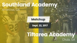 Matchup: Southland Academy vs. Tiftarea Academy  2017