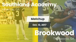 Matchup: Southland Academy vs. Brookwood  2017