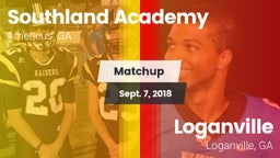 Matchup: Southland Academy vs. Loganville  2018