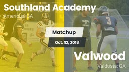 Matchup: Southland Academy vs. Valwood  2018