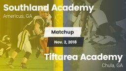 Matchup: Southland Academy vs. Tiftarea Academy  2018