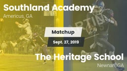 Matchup: Southland Academy vs. The Heritage School 2019
