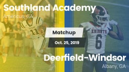 Matchup: Southland Academy vs. Deerfield-Windsor  2019