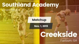 Matchup: Southland Academy vs. Creekside  2019