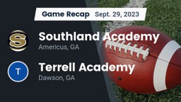 Recap: Southland Academy  vs. Terrell Academy  2023