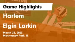 Harlem  vs Elgin Larkin  Game Highlights - March 23, 2023