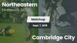 Matchup: Northeastern vs. Cambridge City  2018