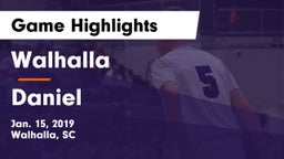 Walhalla  vs Daniel  Game Highlights - Jan. 15, 2019