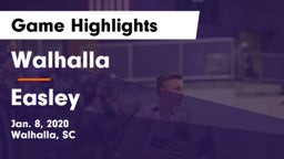 Walhalla  vs Easley  Game Highlights - Jan. 8, 2020