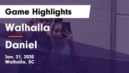 Walhalla  vs Daniel  Game Highlights - Jan. 21, 2020