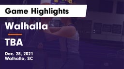 Walhalla  vs TBA Game Highlights - Dec. 28, 2021