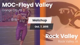 Matchup: MOC-Floyd Valley vs. Rock Valley  2016