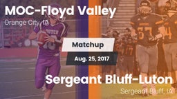 Matchup: MOC-Floyd Valley vs. Sergeant Bluff-Luton  2017