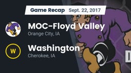 Recap: MOC-Floyd Valley  vs. Washington  2017