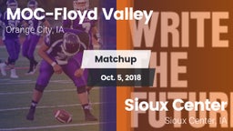 Matchup: MOC-Floyd Valley vs. Sioux Center  2018