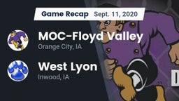 Recap: MOC-Floyd Valley  vs. West Lyon  2020