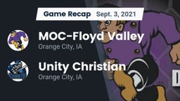 Recap: MOC-Floyd Valley  vs. Unity Christian  2021