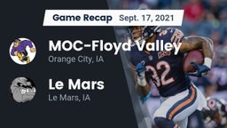 Recap: MOC-Floyd Valley  vs. Le Mars  2021