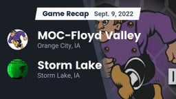 Recap: MOC-Floyd Valley  vs. Storm Lake  2022