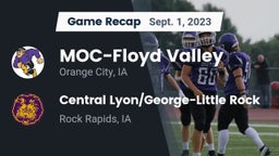 Recap: MOC-Floyd Valley  vs. Central Lyon/George-Little Rock  2023