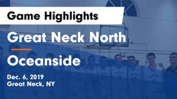 Great Neck North vs Oceanside  Game Highlights - Dec. 6, 2019