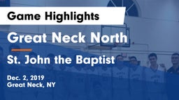 Great Neck North vs St. John the Baptist  Game Highlights - Dec. 2, 2019