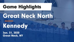Great Neck North vs Kennedy  Game Highlights - Jan. 31, 2020