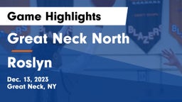 Great Neck North vs Roslyn  Game Highlights - Dec. 13, 2023