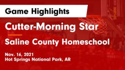 Cutter-Morning Star  vs Saline County Homeschool Game Highlights - Nov. 16, 2021