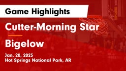 Cutter-Morning Star  vs Bigelow  Game Highlights - Jan. 20, 2023