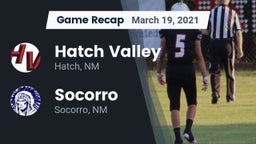 Recap: Hatch Valley  vs. Socorro  2021