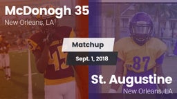 Matchup: McDonogh 35 vs. St. Augustine  2018