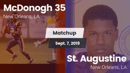Matchup: McDonogh 35 vs. St. Augustine  2019