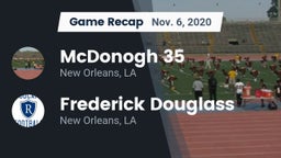 Recap: McDonogh 35  vs. Frederick Douglass  2020