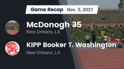 Recap: McDonogh 35  vs. KIPP Booker T. Washington  2021