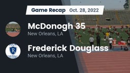 Recap: McDonogh 35  vs. Frederick Douglass  2022