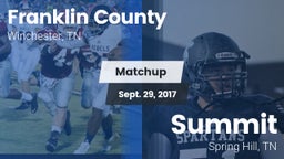 Matchup: Franklin County vs. Summit  2017