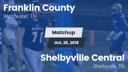 Matchup: Franklin County vs. Shelbyville Central  2018